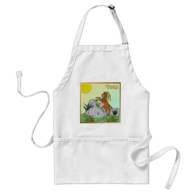 Judaica 12 Tribes Of Israel Naphtali Adult Apron (Front)