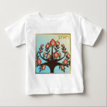 Judaica 12 Tribes Of Israel Reuben Baby T-Shirt<br><div class="desc">You are viewing The Lee Hiller Design Collection. Apparel,  Gifts & Collectibles Lee Hiller Photography or Digital Art Collection. You can view her Nature photography at http://HikeOurPlanet.com/ and follow her hiking blog within Hot Springs National Park.</div>