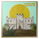 Judaica 12 Tribes Of Israel Simeon Art Print Ceramic Tile<br><div class="desc">You are viewing The Lee Hiller Design Collection. Apparel,  Gifts & Collectibles Lee Hiller Photography or Digital Art Collection. You can view her Nature photography at http://HikeOurPlanet.com/ and follow her hiking blog within Hot Springs National Park.</div>