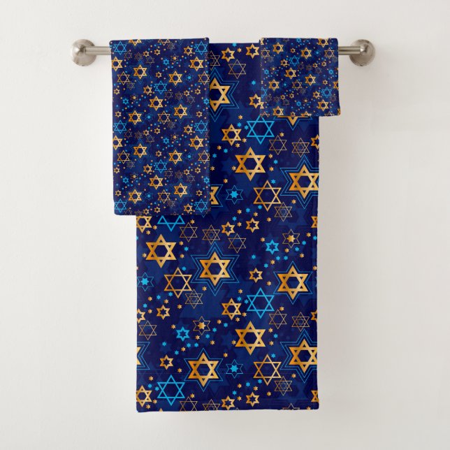 Judaica - 3 Piece Towel Set - Giftware - Home  (Insitu)