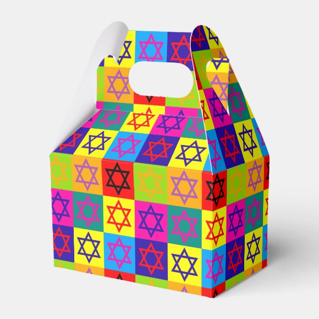 Judaica - Favor Boxes - Jewish Holidays - Gifts  (Front Side)