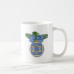 Judaica Hanukkah Star Of David Ornament Print Coffee Mug<br><div class="desc">You are viewing The Lee Hiller Designs Collection of Home and Office Decor,  Apparel,  Gifts and Collectibles. The Designs include Lee Hiller Photography and Mixed Media Digital Art Collection. You can view her Nature photography at http://HikeOurPlanet.com/ and follow her hiking blog within Hot Springs National Park.</div>