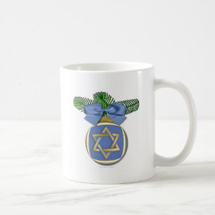Judaica Hanukkah Star Of David Ornament Print Coffee Mug