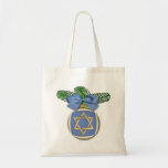 Judaica Hanukkah Star Of David Ornament Print Tote Bag<br><div class="desc">You are viewing The Lee Hiller Designs Collection of Home and Office Decor,  Apparel,  Gifts and Collectibles. The Designs include Lee Hiller Photography and Mixed Media Digital Art Collection. You can view her Nature photography at http://HikeOurPlanet.com/ and follow her hiking blog within Hot Springs National Park.</div>