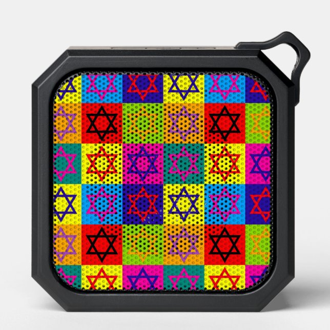 Judaica Mouse Desk Mat - Gifts Bluetooth Speaker (Front)