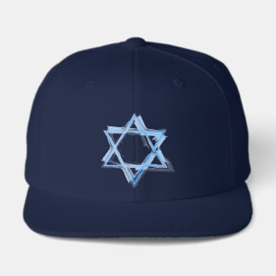 Judaica Star of David Hats - Customizable Visor