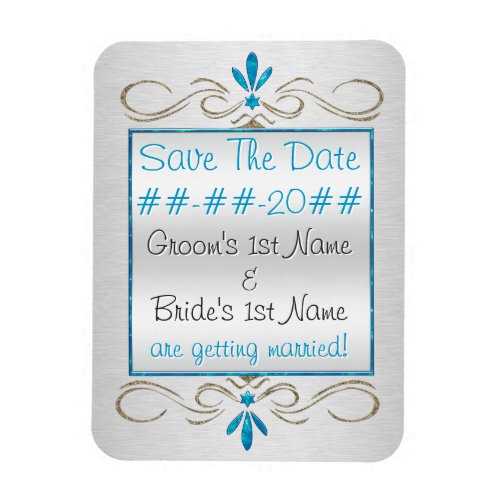 Judaism Flourishes _ Save The Date _ Personalized Magnet