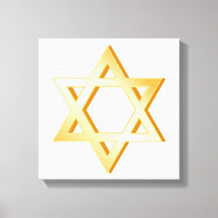 Judaism Symbol Canvas Art