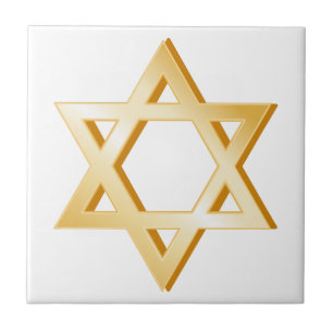 Judaism Symbol Ceramic Tile