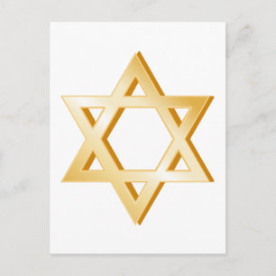 Judaism Symbol Postcard
