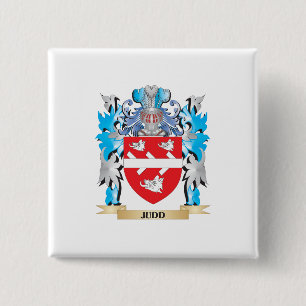 Judd Coat of Arms - Family Crest Pinback Button