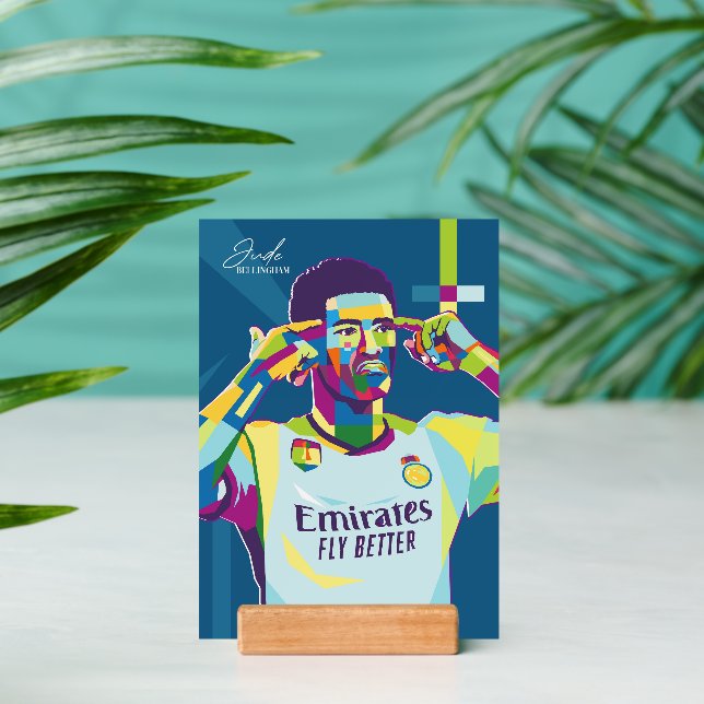 Jude Bellingham Wpap Pop Art Holder (Insitu 2)