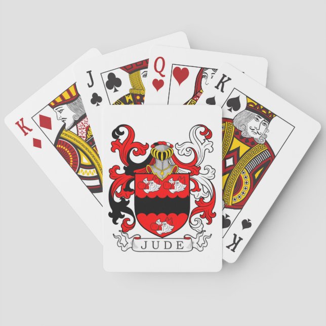 Jude Coat of Arms II Poker Cards (Back)