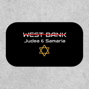 Judea Samaria Israel Patch