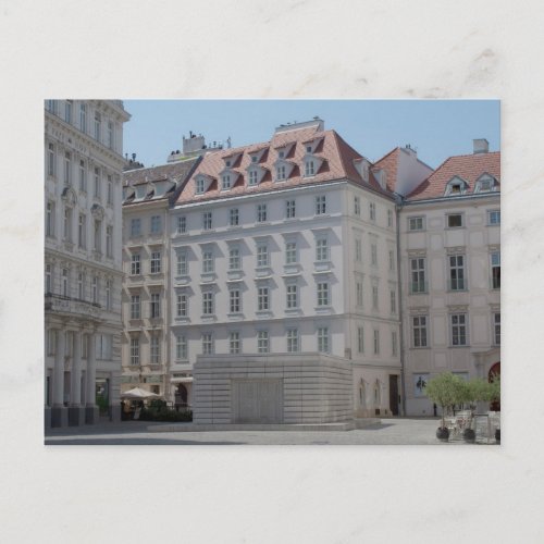 Judenplatz Vienna Austria Postcard