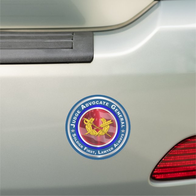 Judge Advocate General JAG Corps Car Magnet (In Situ)