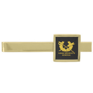 Judge Advocate General “JAG Corps”  Gold Finish Tie Bar