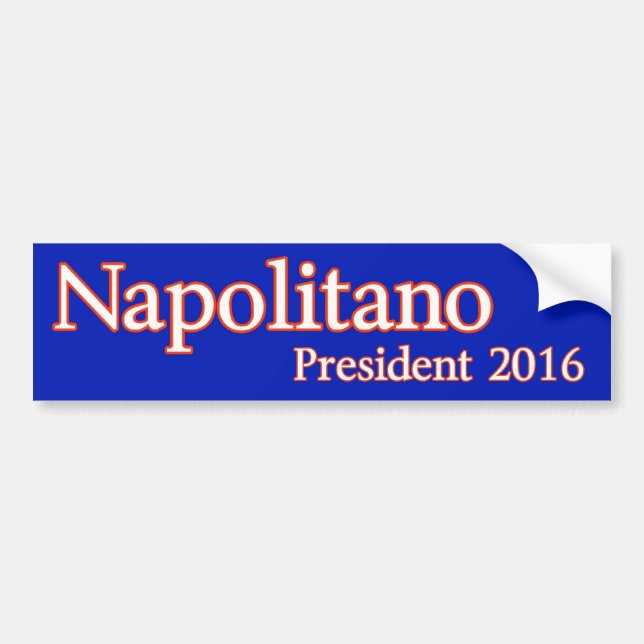 Judge Andrew Napolitano for President 2016 Bumper Sticker (Front)