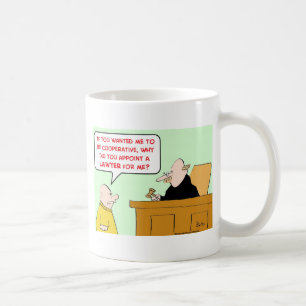 judge appoint lawyer cooperative coffee mug