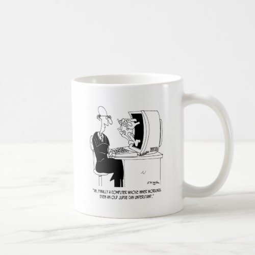 Judge Cartoon 7496 Coffee Mug