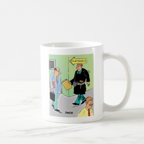 Judge Cartoon coffee mug