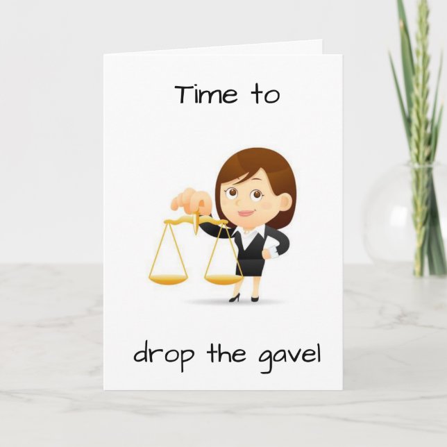 **JUDGE** CELEBRATES " HER BIRTHDAY" CARD (Front)