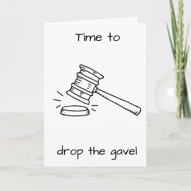 **JUDGE** CELEBRATES " HIS OR HER BIRTHDAY" CARD (Front)
