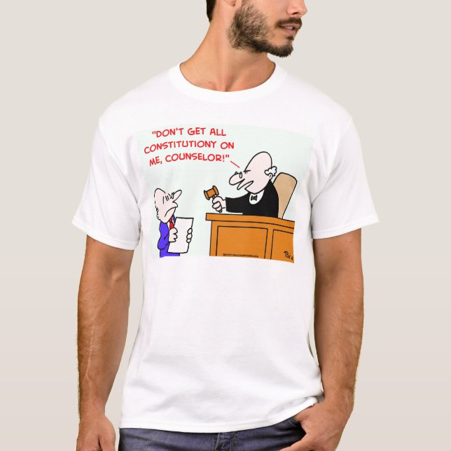 judge constitution T-Shirt (Front)