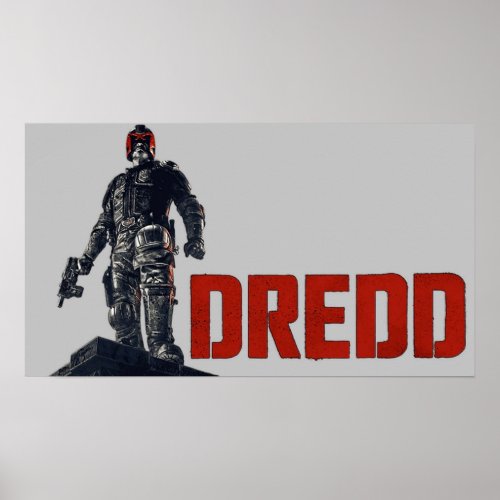 judge dredd character hero poster