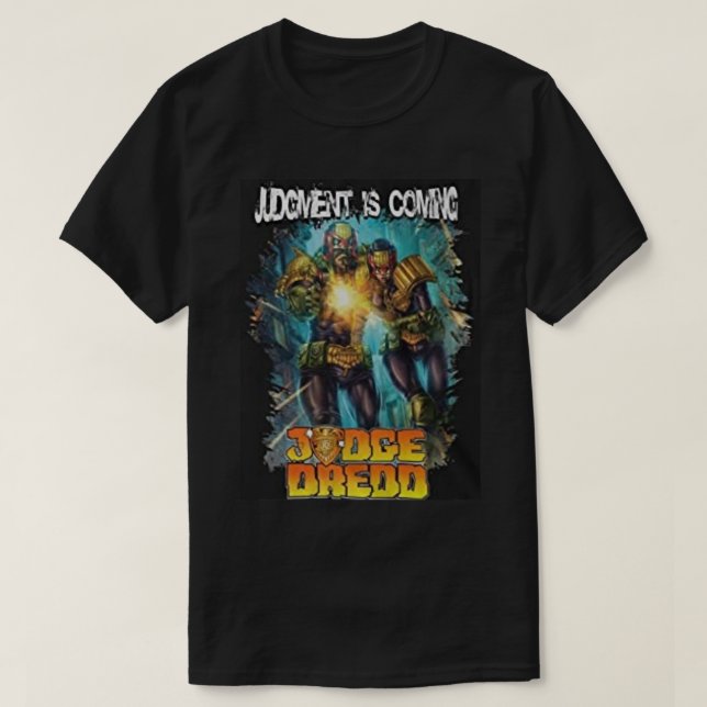 judge dredd comic T-Shirt (Design Front)