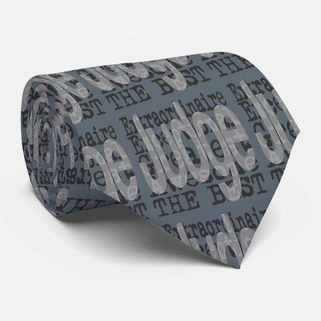 Judge Extraordinaire Neck Tie (Rolled)