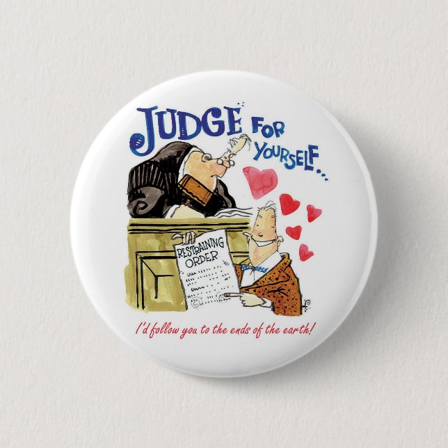 Judge for Yourself Button (Front)