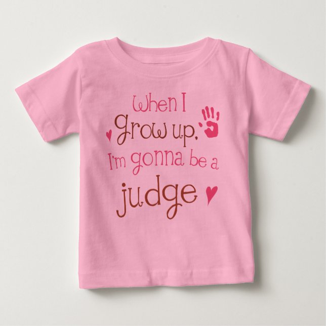 Judge (Future) Infant Baby T-Shirt (Front)