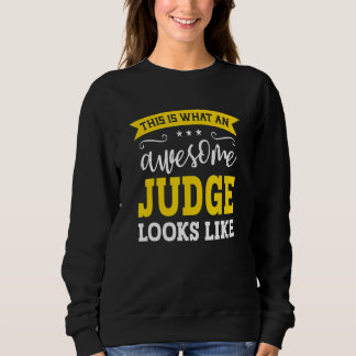 Judge Job Title Employee Funny Worker Profession J Sweatshirt