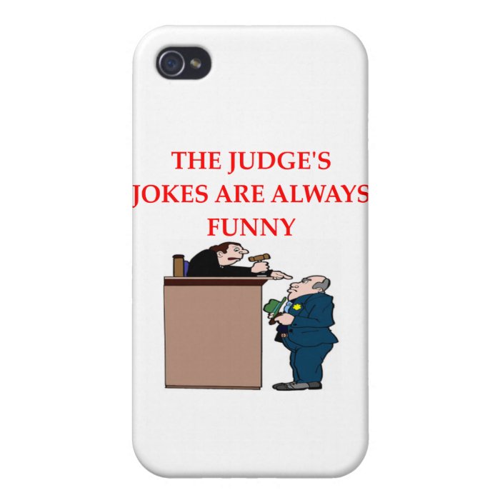 judge jokes iPhone 4/4S cover