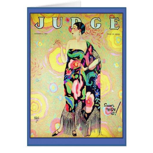 Judge Magazine Cover 1926 Cards (Front)