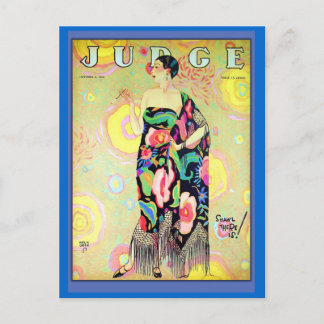 Judge Magazine Cover 1926 Postcard