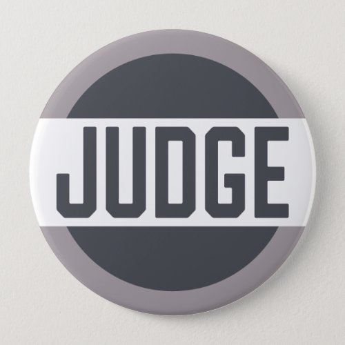 Judge Mock Trial Contest Gray Badge Button