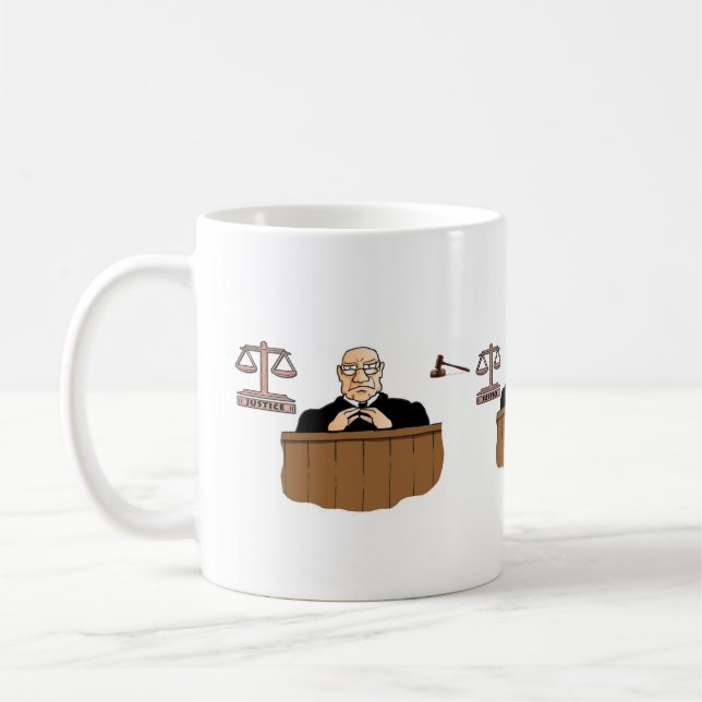 Judge Mug (Left)