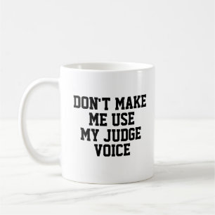 Judge Personalized Coffee Mug