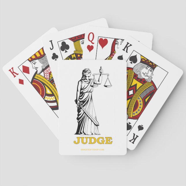 JUDGE POKER CARDS (Back)