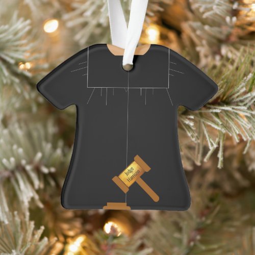 Judge Profession Ornament