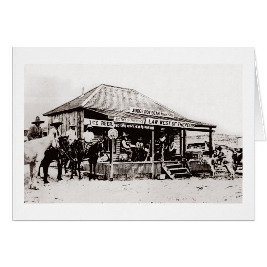 Judge Roy Bean Vintage Wild West (Front Horizontal)