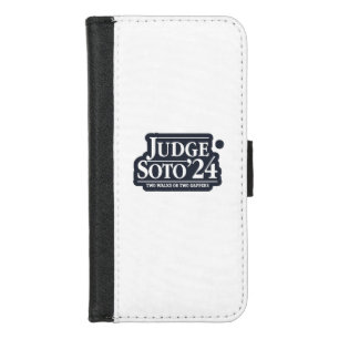 Judge Soto24 – Funny Gifts for Baseball Fans iPhone 8/7 Wallet Case