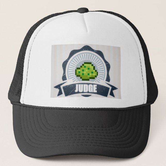 JUDGE TRUCKER HAT (Front)