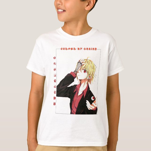  Judged By Chains Aesthetic Art T-Shirt (Front)