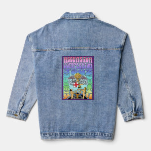 Judgement Card Rock n Roll Tarot Deck Poster Denim Jacket