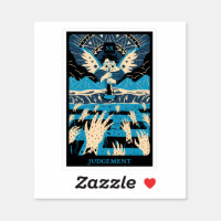 Tarot Card Stickers and Decal Sheets