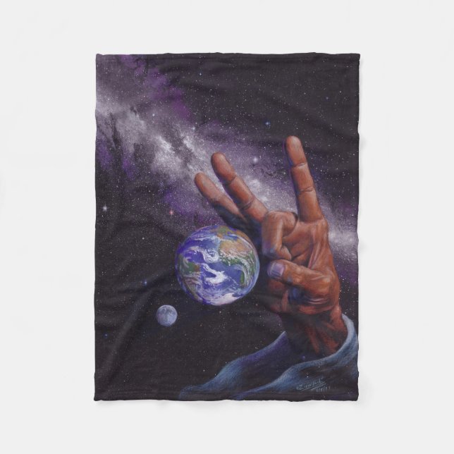 Judgement Day Fleece Blanket (Front)