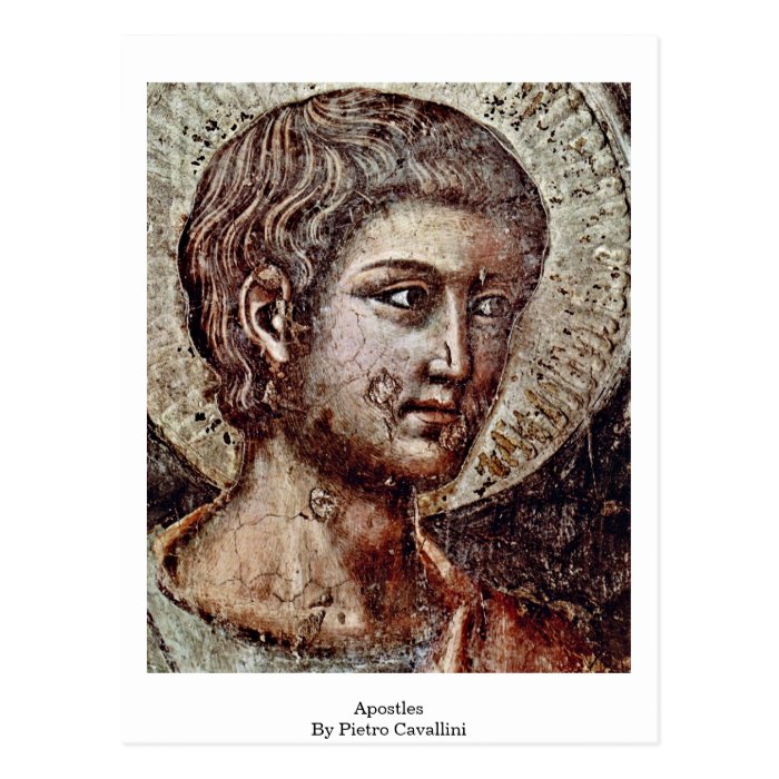 Judgement Detail Apostles By Pietro Cavallini Postcards
